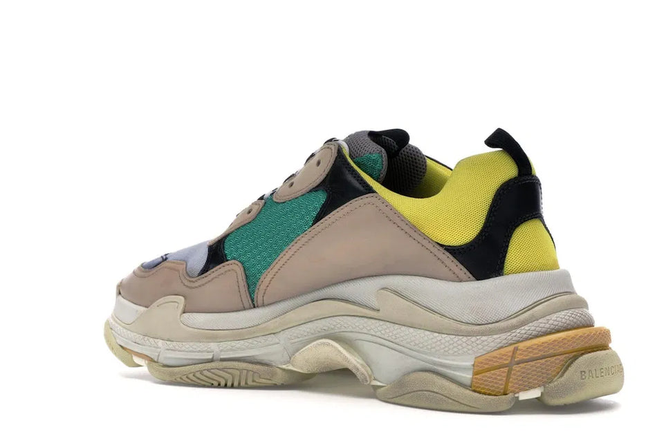 Balenciaga Triple S Beige Green Yellow (2018 Reissue)