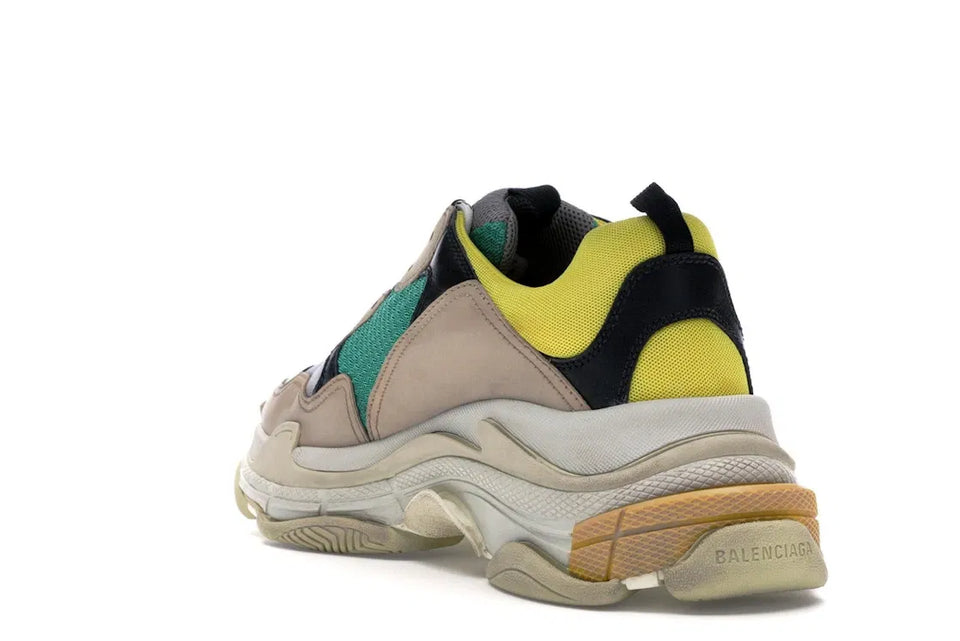 Balenciaga Triple S Beige Green Yellow (2018 Reissue)