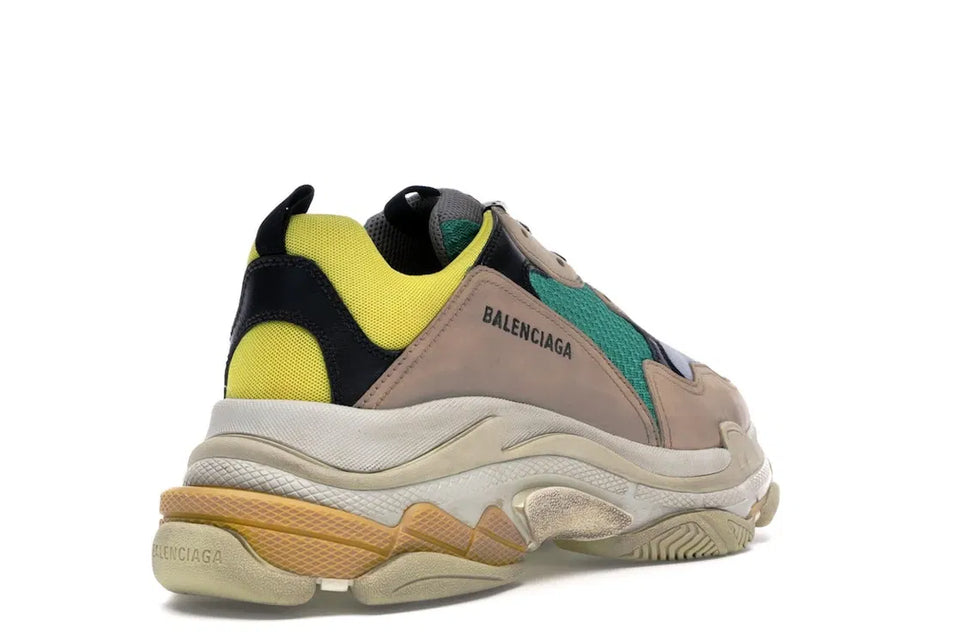 Balenciaga Triple S Beige Green Yellow (2018 Reissue)