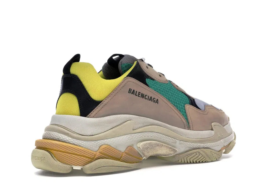 Balenciaga Triple S Beige Green Yellow (2018 Reissue)