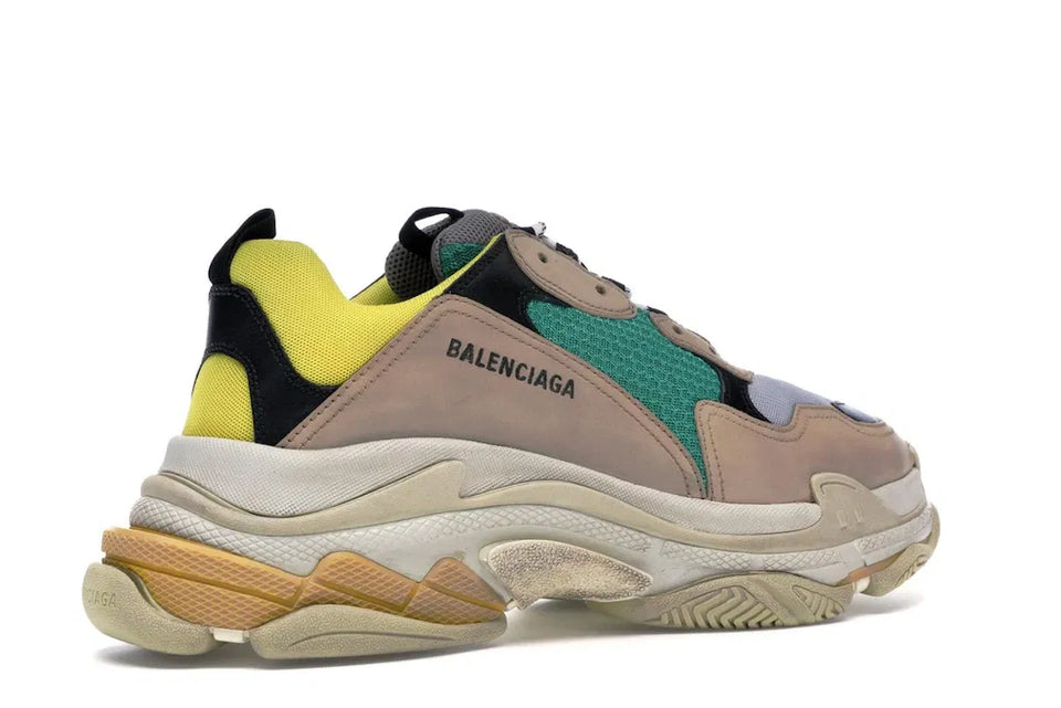 Balenciaga Triple S Beige Green Yellow (2018 Reissue)