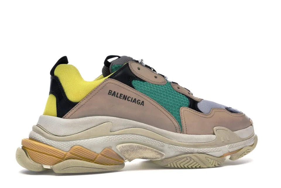 Balenciaga Triple S Beige Green Yellow (2018 Reissue)