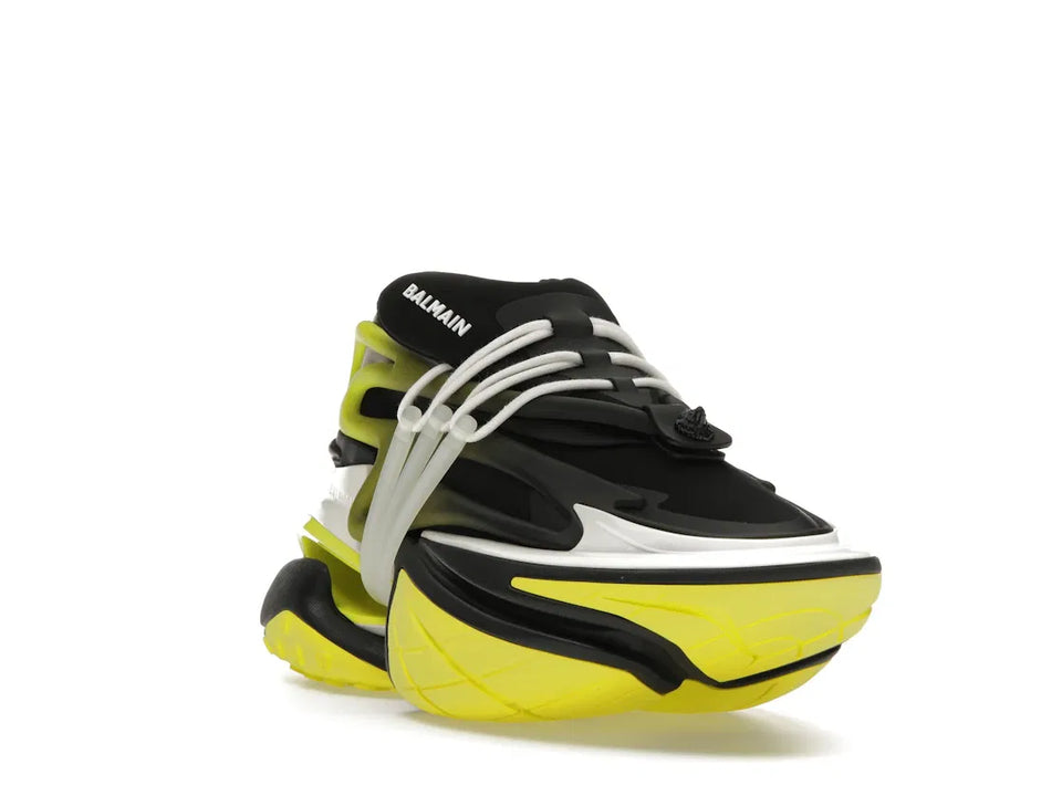 Balmain Unicorn Low-Top Black Yellow