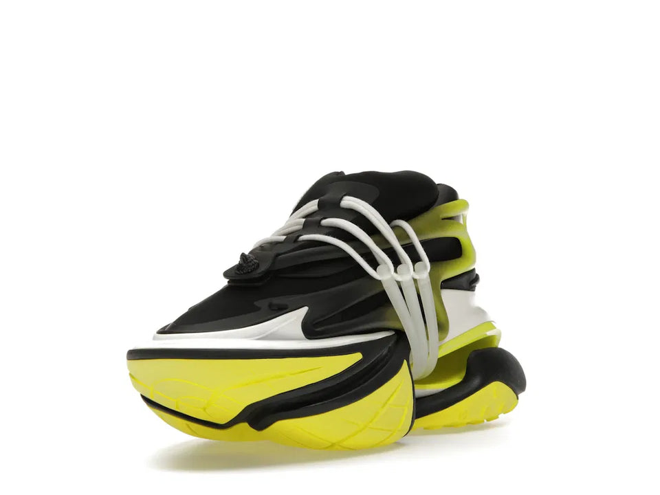 Balmain Unicorn Low-Top Black Yellow
