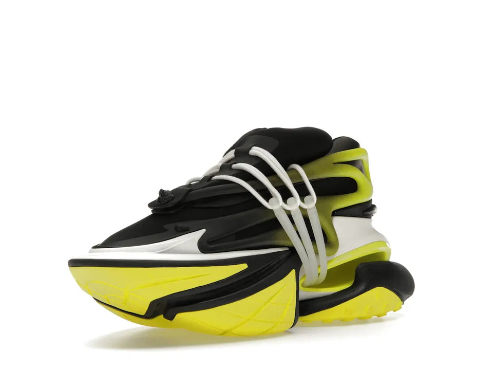 Balmain Unicorn Low-Top Black Yellow