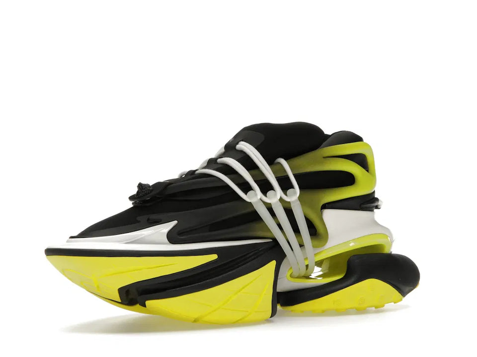 Balmain Unicorn Low-Top Black Yellow