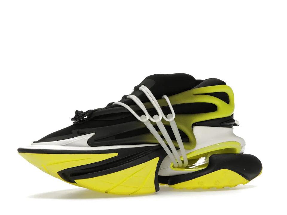 Balmain Unicorn Low-Top Black Yellow