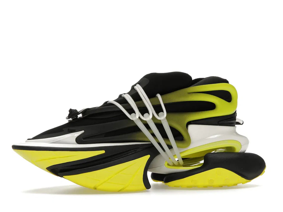 Balmain Unicorn Low-Top Black Yellow