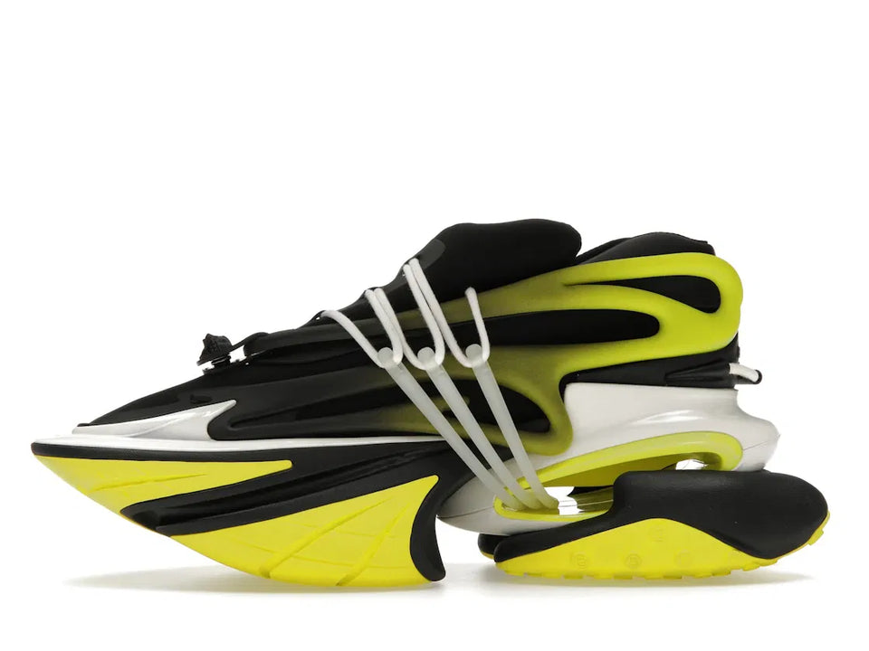 Balmain Unicorn Low-Top Black Yellow