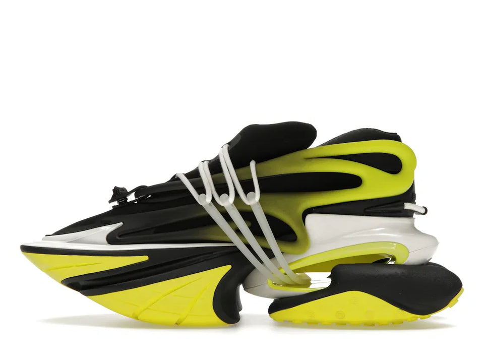 Balmain Unicorn Low-Top Black Yellow