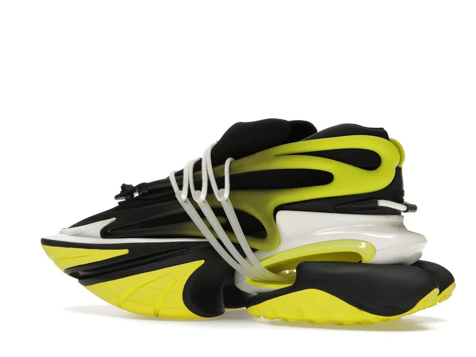 Balmain Unicorn Low-Top Black Yellow