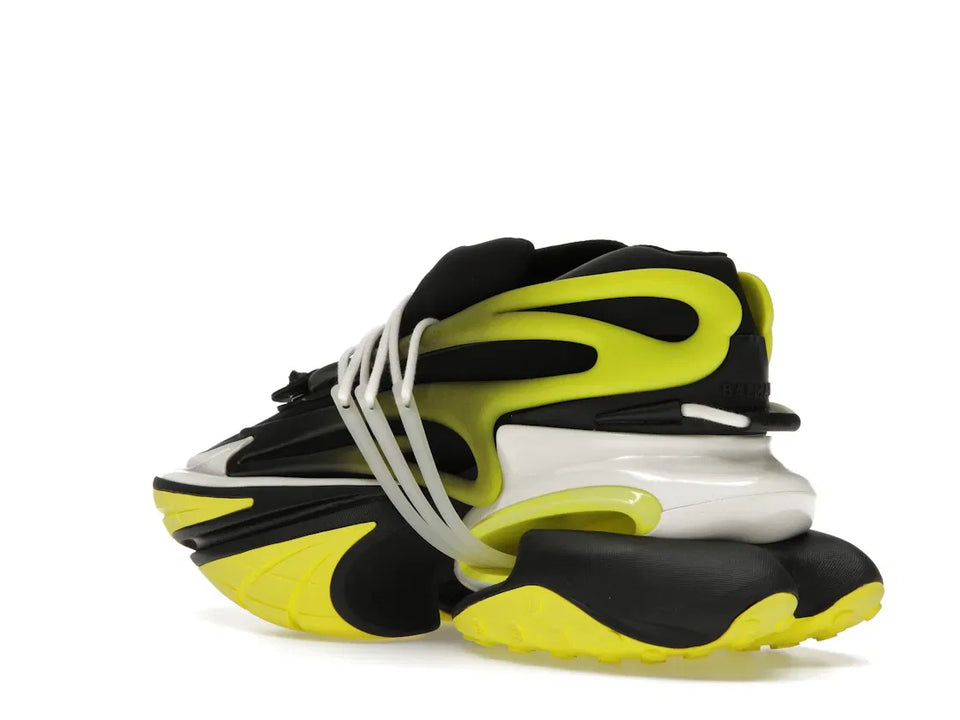 Balmain Unicorn Low-Top Black Yellow