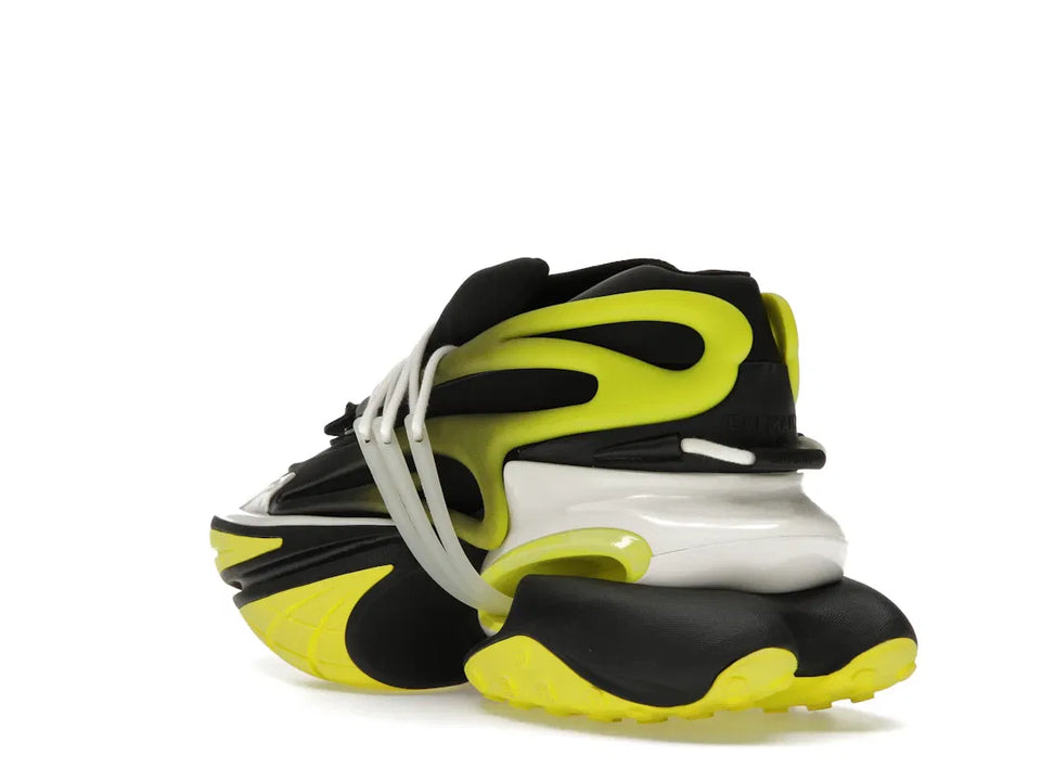 Balmain Unicorn Low-Top Black Yellow