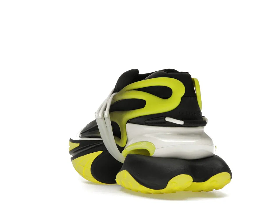 Balmain Unicorn Low-Top Black Yellow