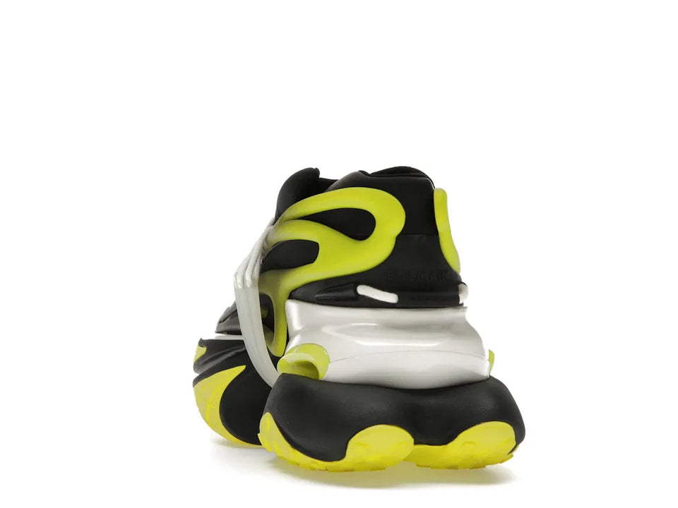 Balmain Unicorn Low-Top Black Yellow