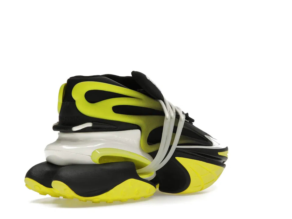 Balmain Unicorn Low-Top Black Yellow