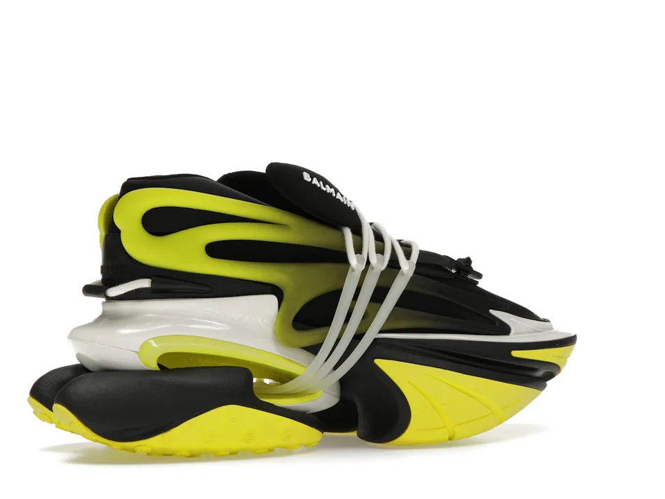 Balmain Unicorn Low-Top Black Yellow