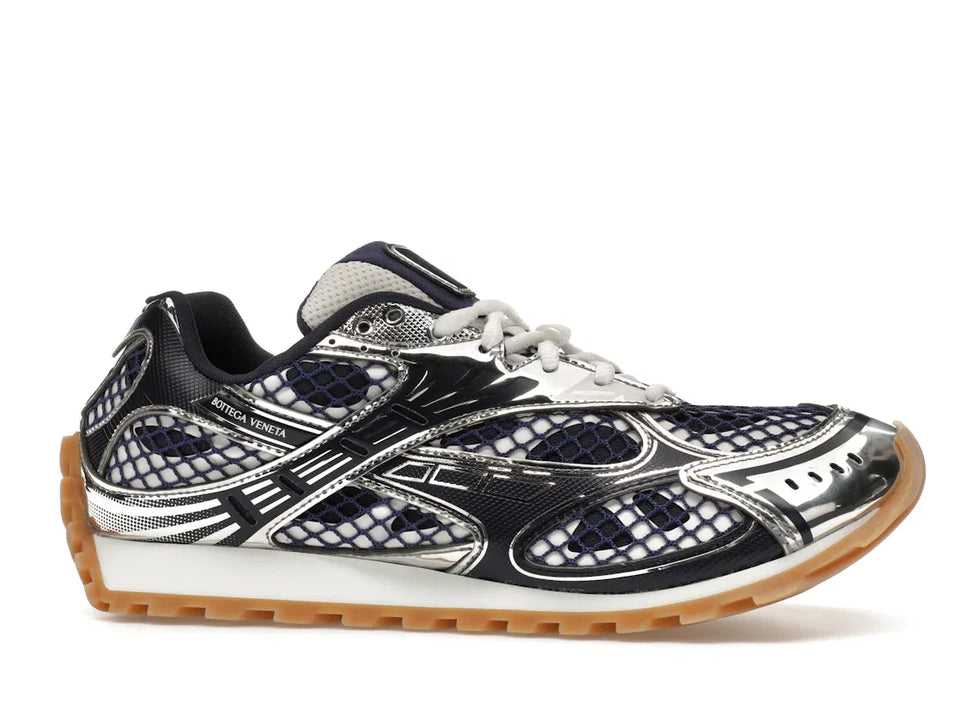 Bottega Veneta Orbit Abyss Silver