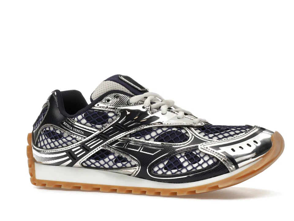 Bottega Veneta Orbit Abyss Silver