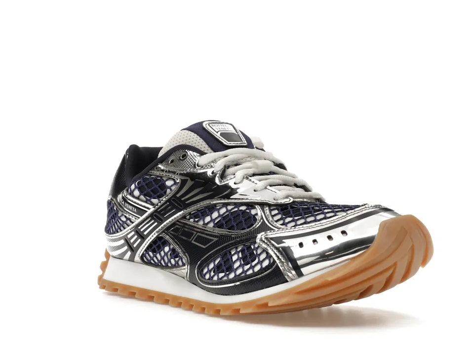 Bottega Veneta Orbit Abyss Silver