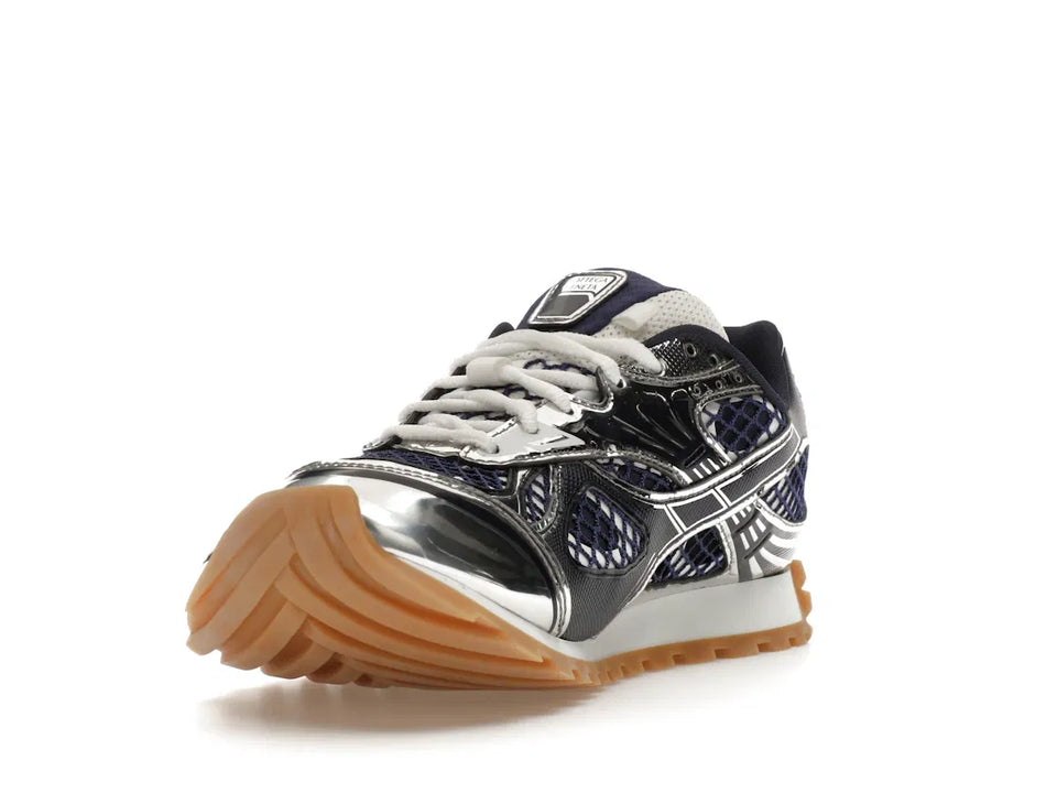 Bottega Veneta Orbit Abyss Silver