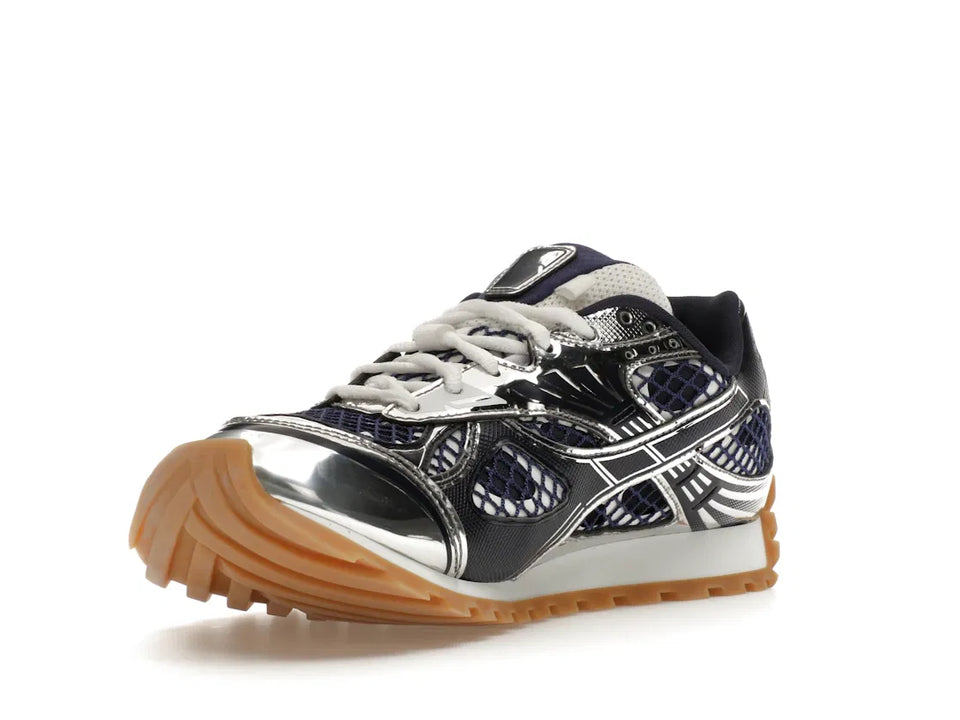 Bottega Veneta Orbit Abyss Silver