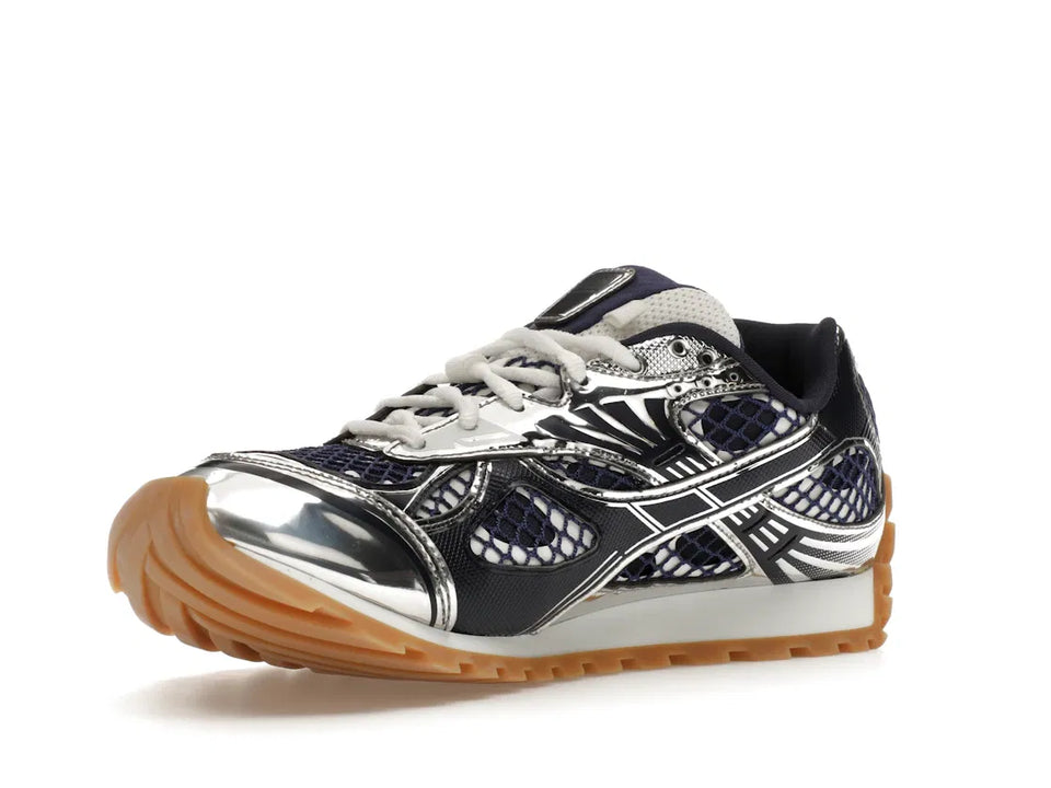 Bottega Veneta Orbit Abyss Silver