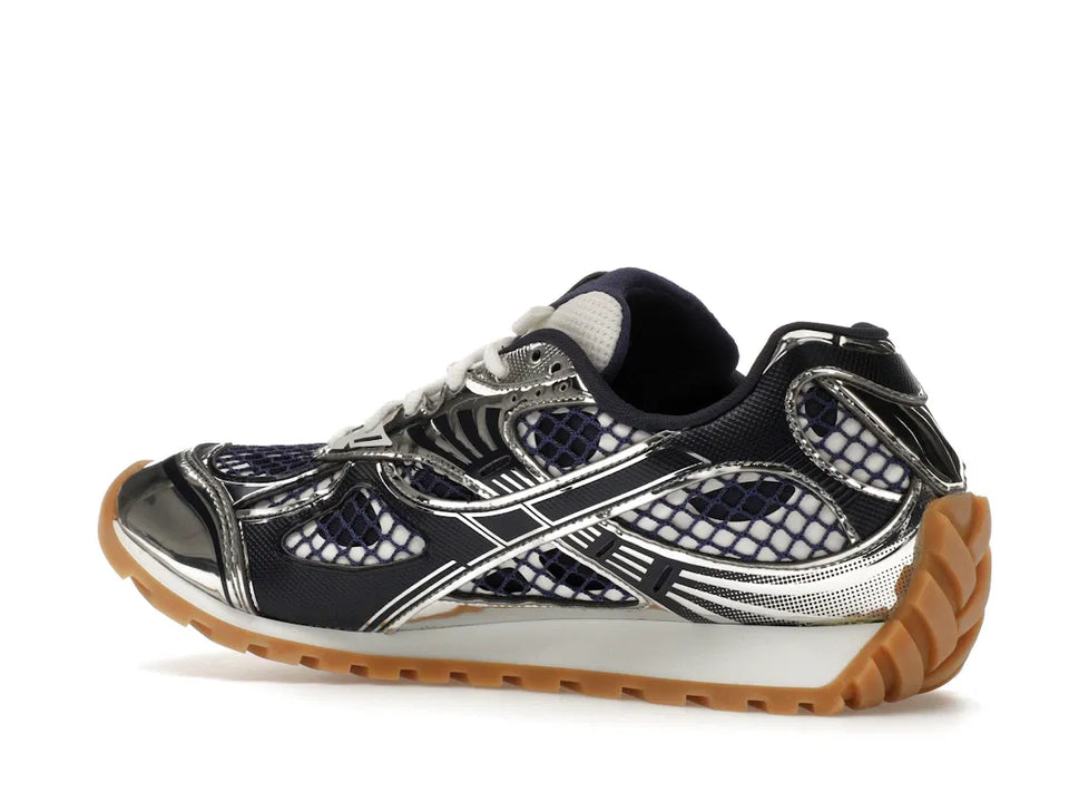 Bottega Veneta Orbit Abyss Silver