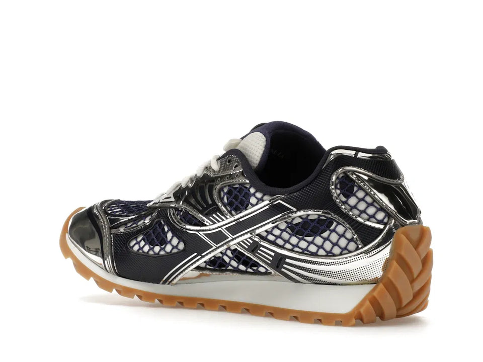 Bottega Veneta Orbit Abyss Silver