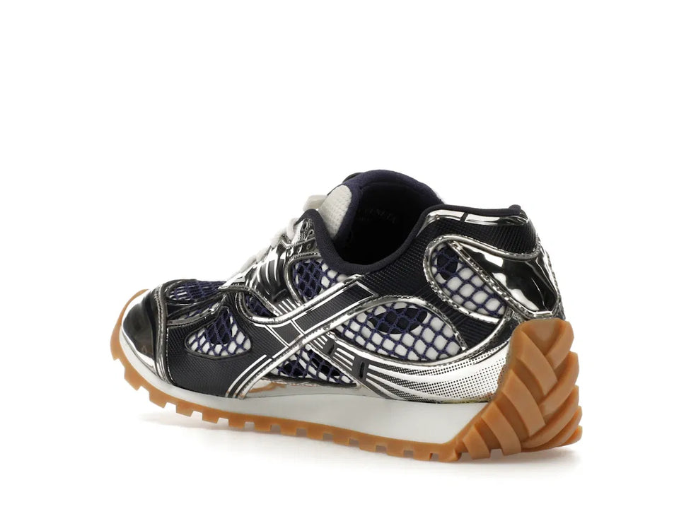 Bottega Veneta Orbit Abyss Silver