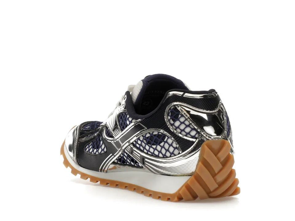 Bottega Veneta Orbit Abyss Silver