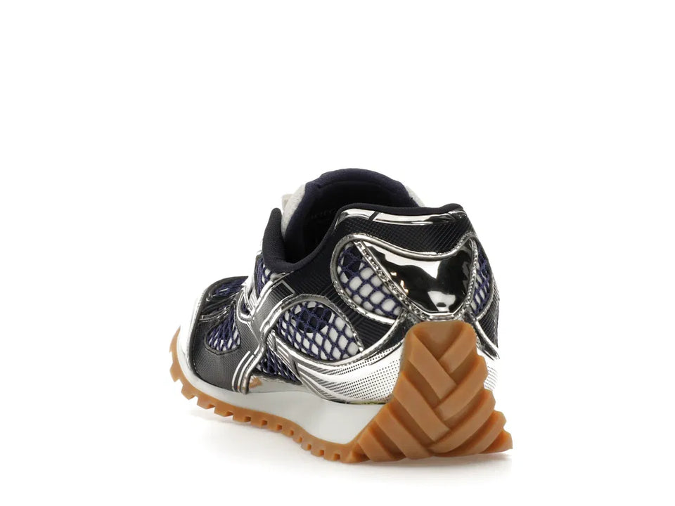 Bottega Veneta Orbit Abyss Silver