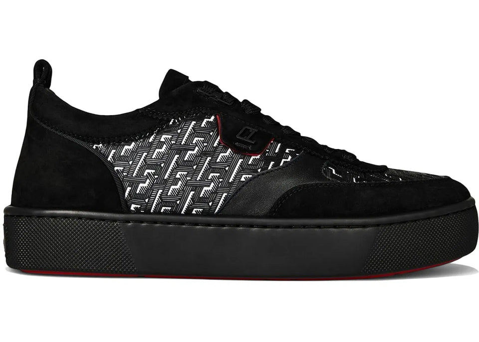 Christian Louboutin Happyrui Flat Black White