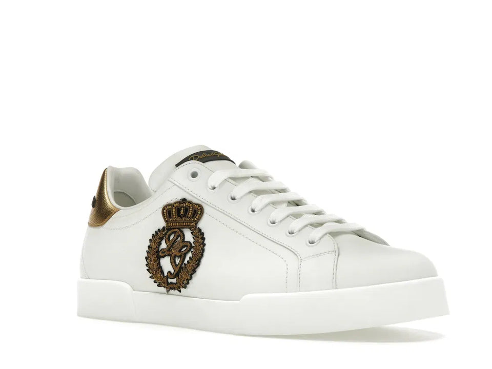 Dolce & Gabbana Portofino Crown Patch White Gold