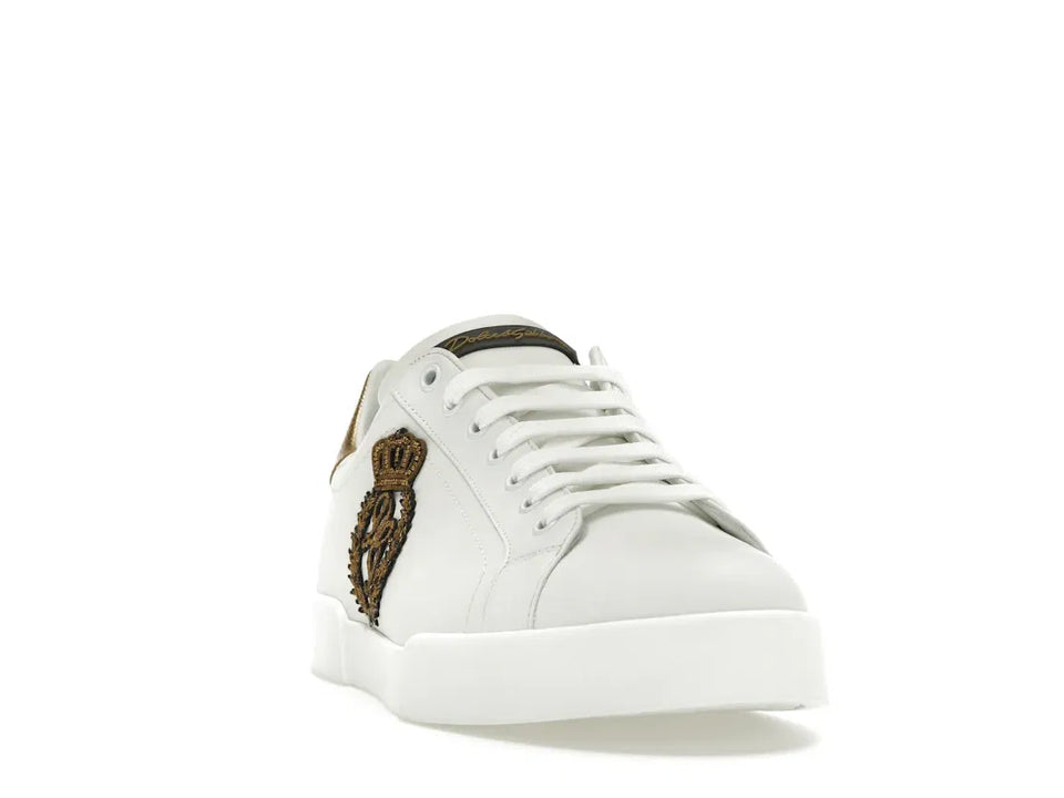 Dolce & Gabbana Portofino Crown Patch White Gold