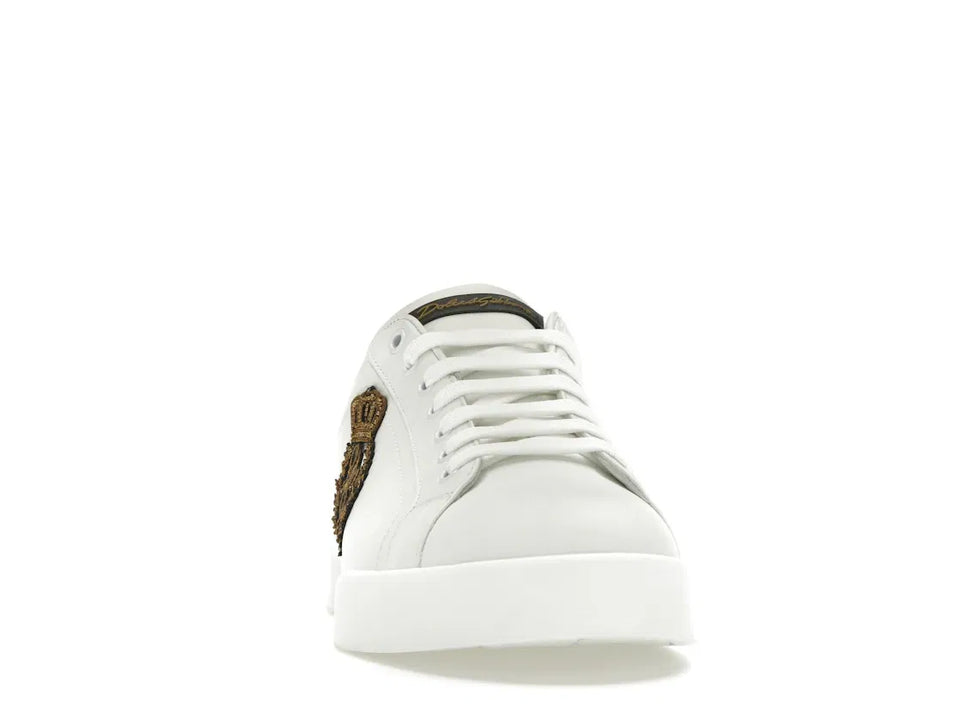 Dolce & Gabbana Portofino Crown Patch White Gold