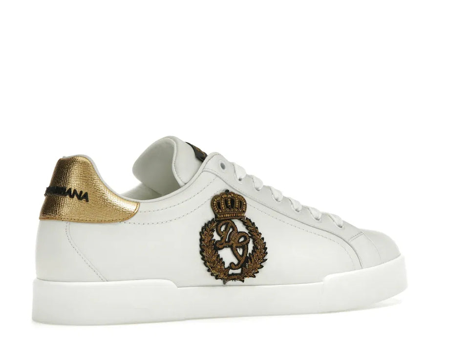 Dolce & Gabbana Portofino Crown Patch White Gold