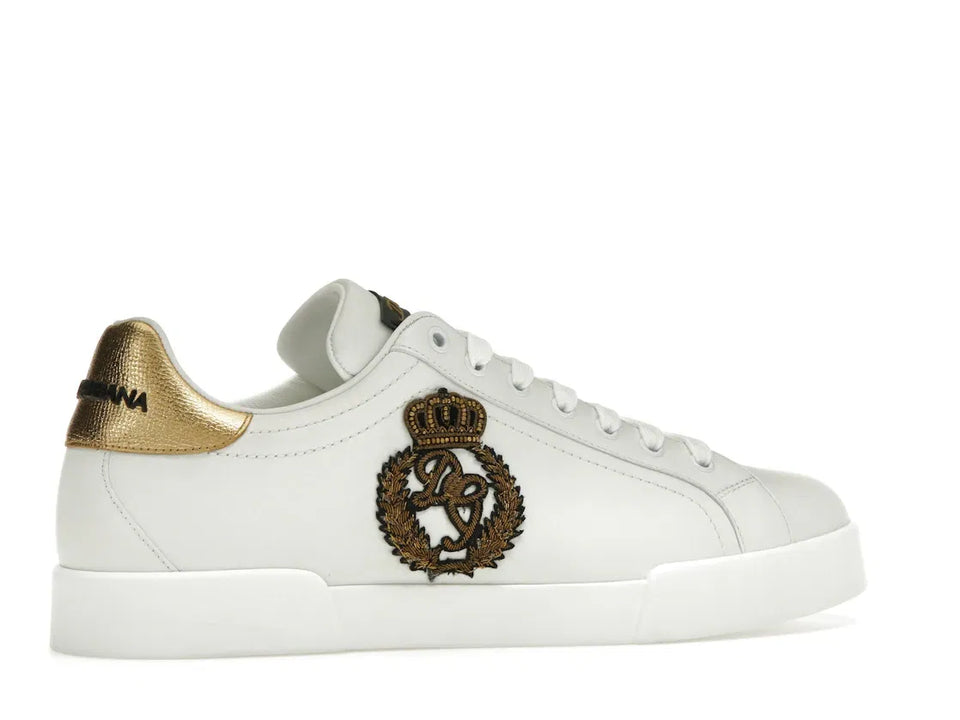 Dolce & Gabbana Portofino Crown Patch White Gold