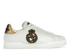 Dolce & Gabbana Portofino Crown Patch White Gold