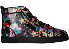 Christian Louboutin Louis Orlato Flat Patent Starlight Multi