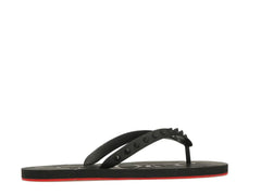 Christian Louboutin Loubi Flip Slide Black Black (Women's)