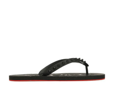 Christian Louboutin Loubi Flip Slide Black Black (Women's)