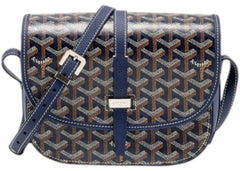 Goyard Belvedere PM Navy Blue