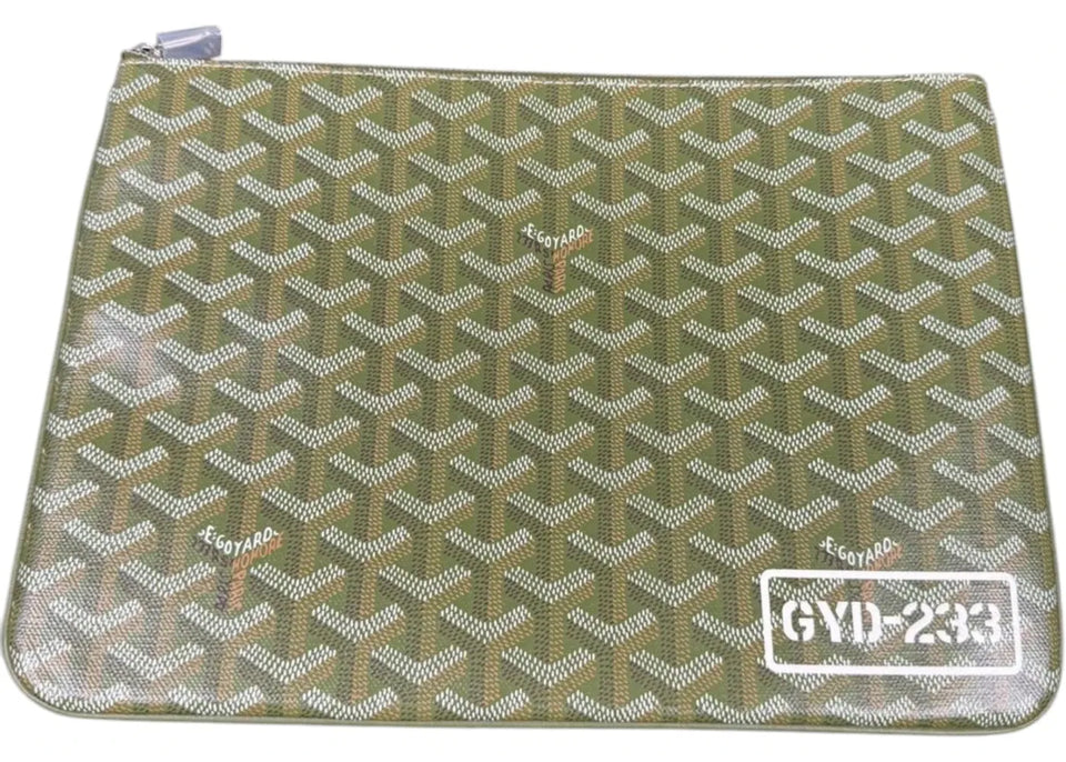 Goyard Senat MM Pouch Khaki