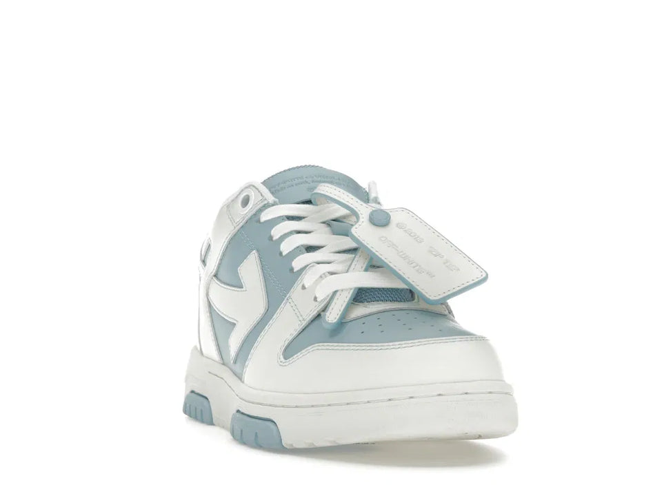 OFF-WHITE Out Of Office OOO Low Tops Light Blue White
