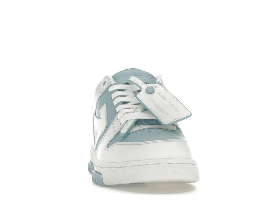 OFF-WHITE Out Of Office OOO Low Tops Light Blue White