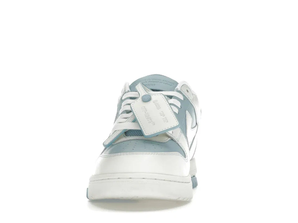 OFF-WHITE Out Of Office OOO Low Tops Light Blue White