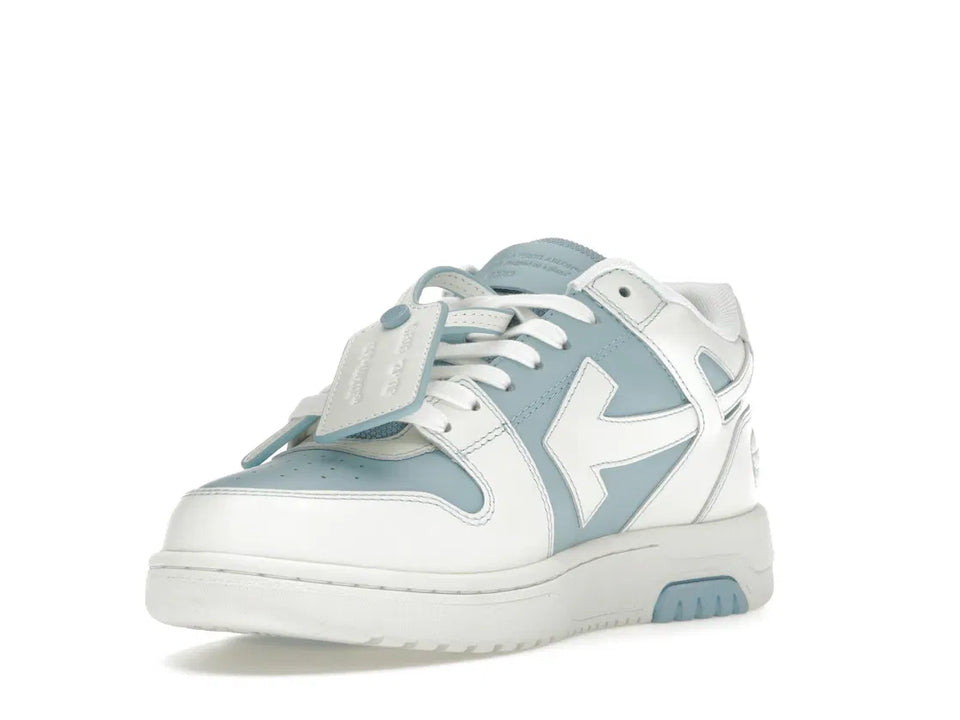 OFF-WHITE Out Of Office OOO Low Tops Light Blue White