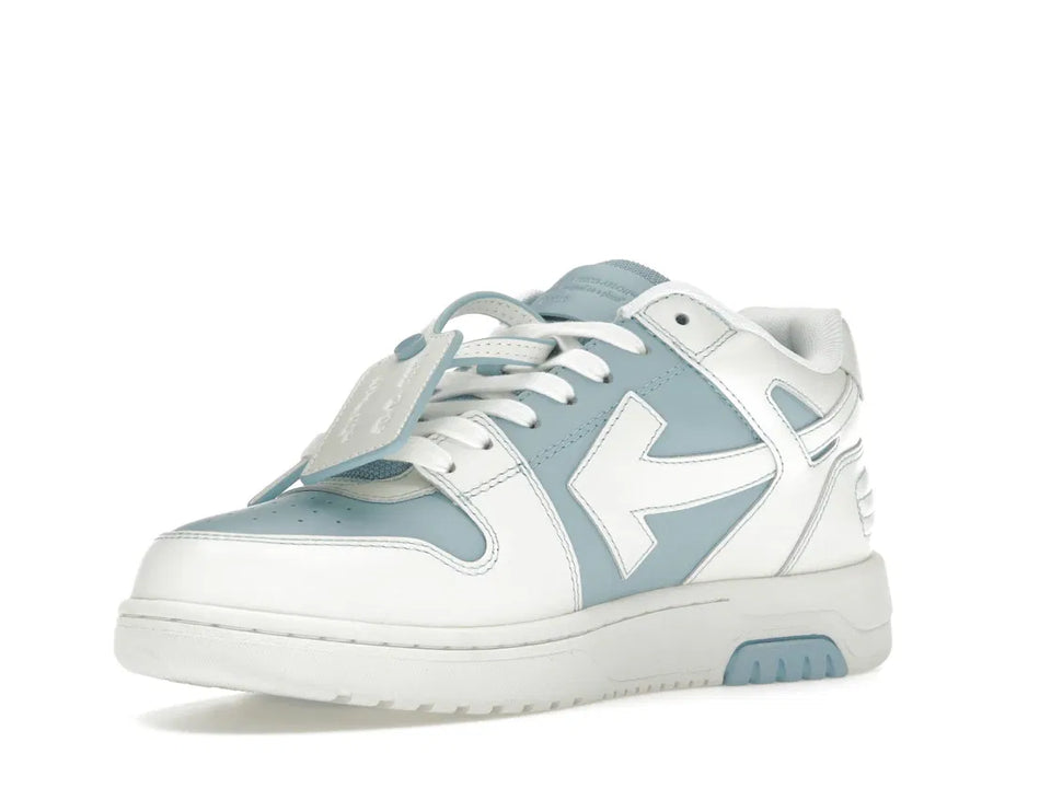 OFF-WHITE Out Of Office OOO Low Tops Light Blue White
