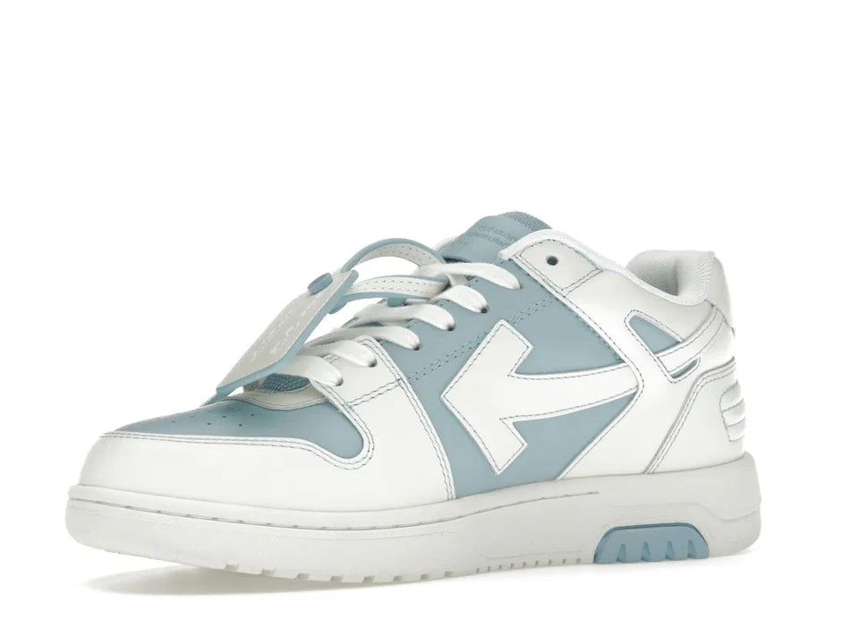 OFF-WHITE Out Of Office OOO Low Tops Light Blue White